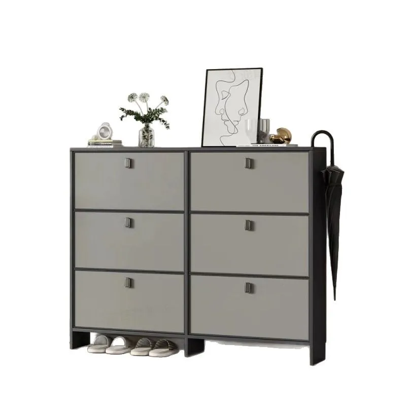 

Simple, modern, all aluminum alloy, ultra-thin, shoe cabinet, outdoor