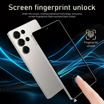 Global Vision S25 Ultra Smartphone 5G Android 12 8GB RAM 512GB ROM 6,8 palcový telefon 1920x1080HD 24+48MP 4 5G síťové mobilní telefony 10 nejlepší prodej nejlepší telefon - №1