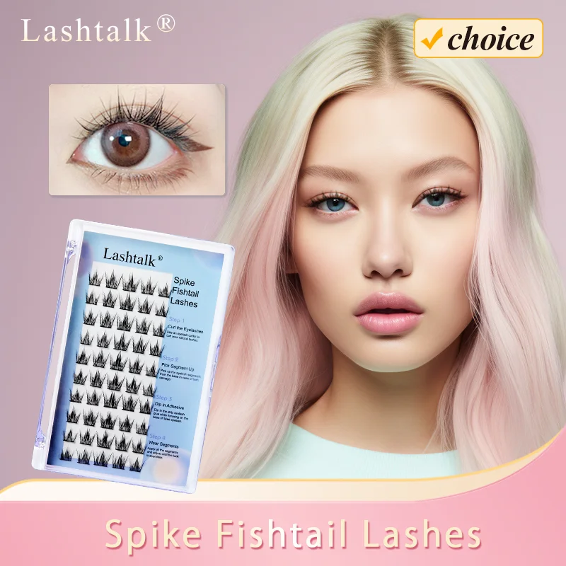 LashantiDIY-Extension de Cils en Queue de Poisson, Extension de Faux Cils, Araku stationnaire, Volume Naturel, Outil de Maquillage, Livraison Gratuite, 10-13mm