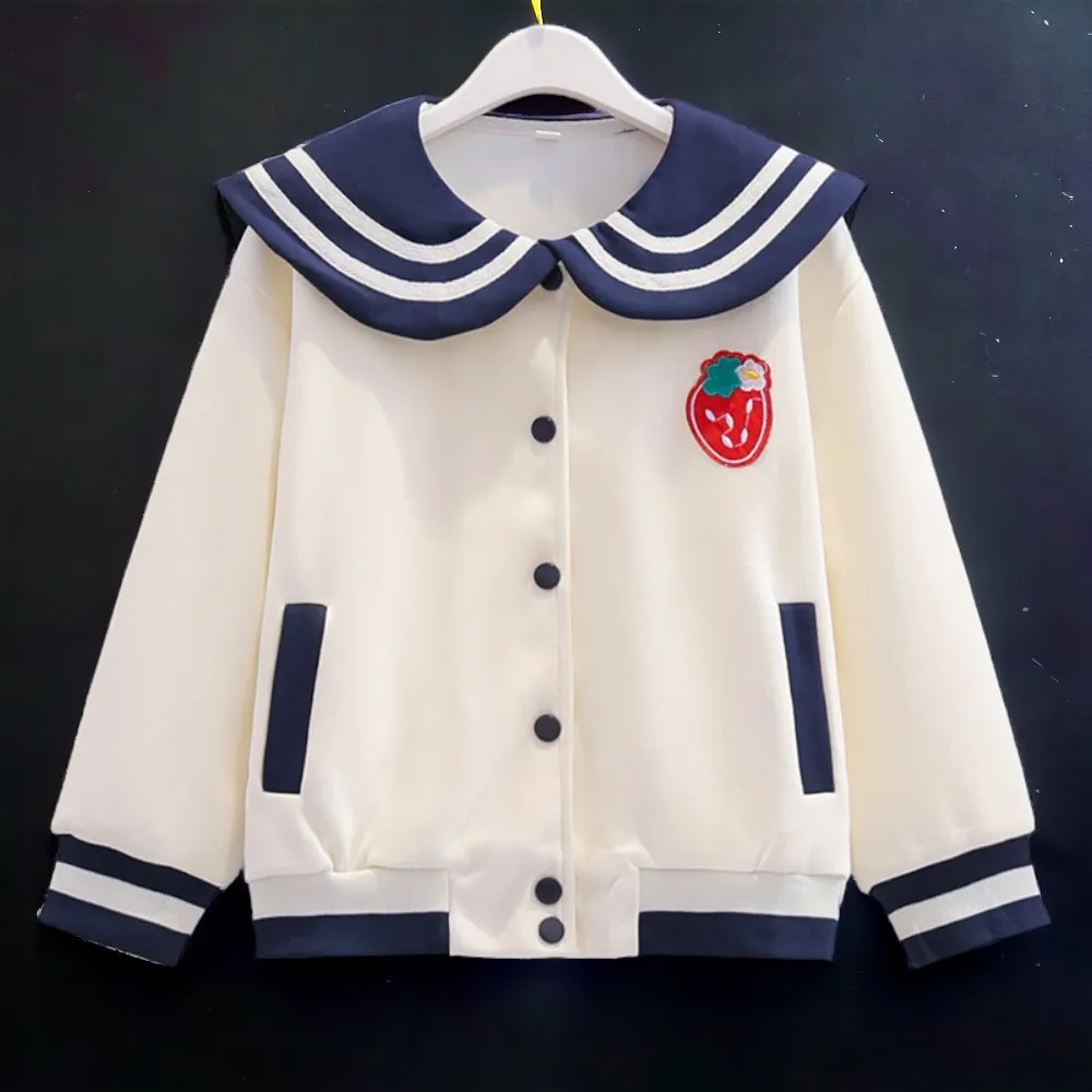 

Baby Kids Outfits Jacket for Girls Coats Children Trench Coat School Uniform Windbreak Teenagers Costumes 5 6 7 9 10 12 13 Years