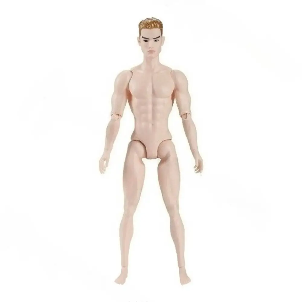 Doll's Accessories White/Normal/Tan 1/6 Male Doll Strong Man Multi-Joints Male Model 13 Joint Movable Action Figure Body DIY Toy