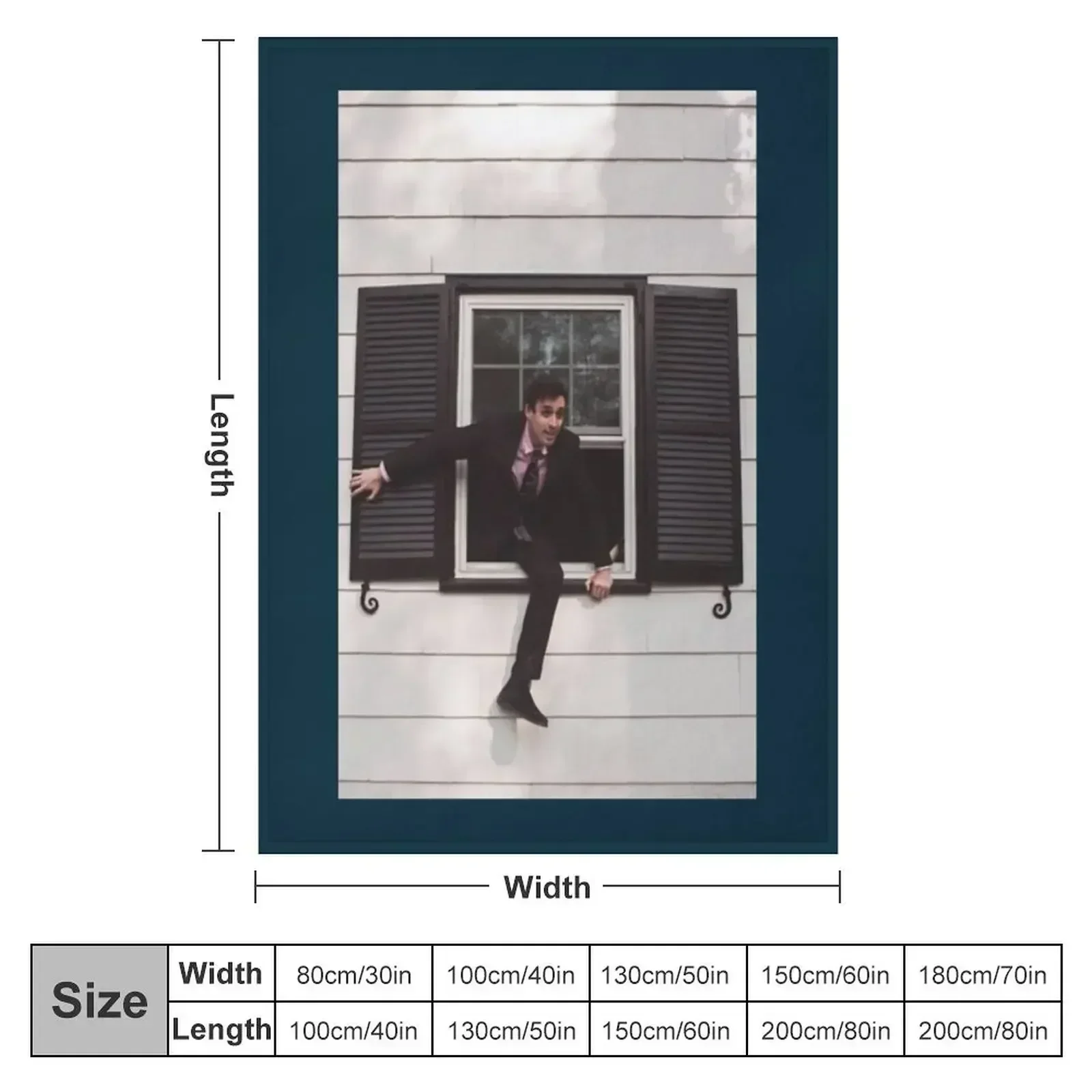 WILL WOOD THE NORMAL ALBUM DESIGN Throw Blanket Soft Plaid Travel Shaggy For Sofa Thin Blankets
