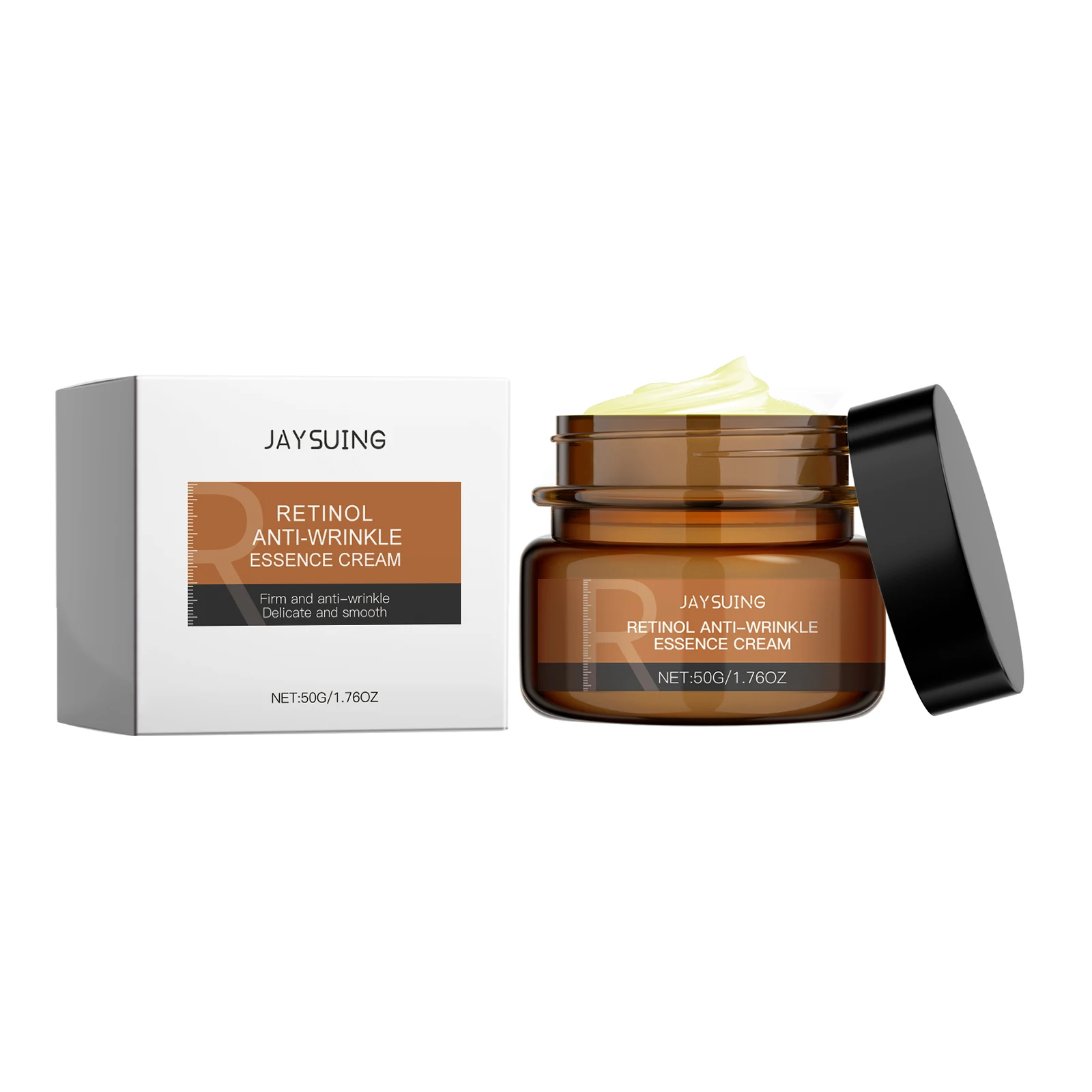 

Retinol Anti-Wrinkle Essence Cream – 50g | Firming, Smoothing & Deep Hydration for Youthful Skin | With Retinol & Peptides"