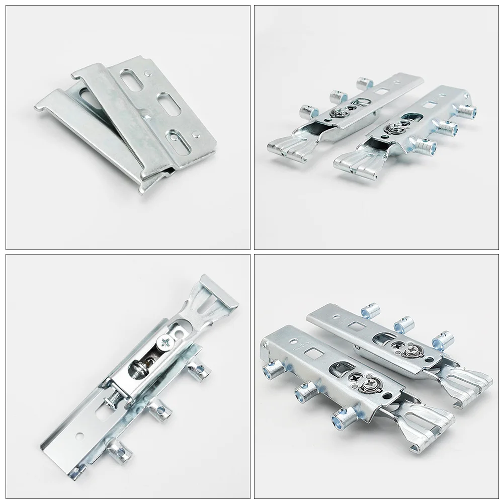 

2 комплекта сверхмощной вешалки для шкафа, профессиональный невидимый подвесной кронштейн, кухонный металлический настенный комплект для подвешивания