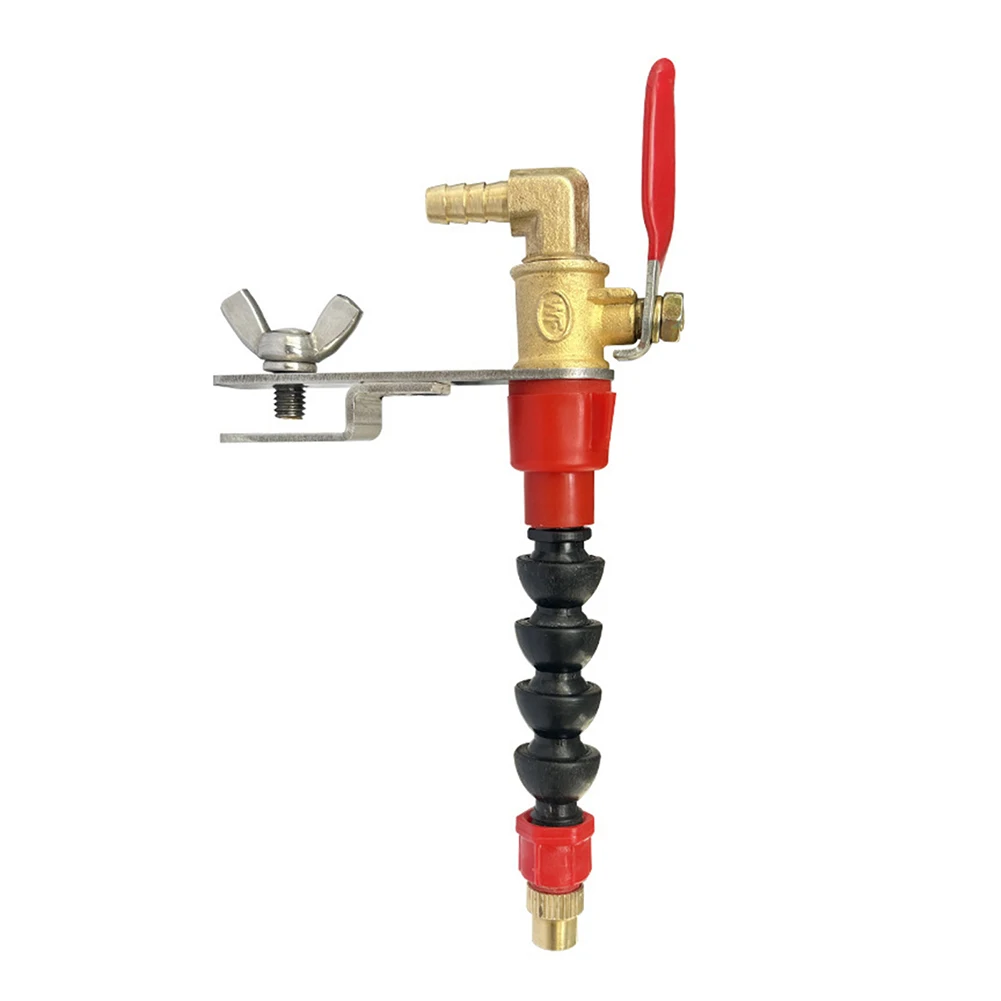 /Water /Spray /Nozzle Coolant Misting System Dust Remover For Cutting Machine PP Metal 6mm Pipe Connector Power Tool Accessories