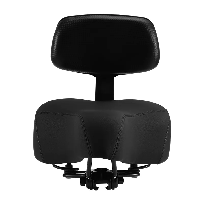 

A85E-Electric Vehicle Saddle Seat Pad With Back Rest Universal Tricycle Mountain Bike