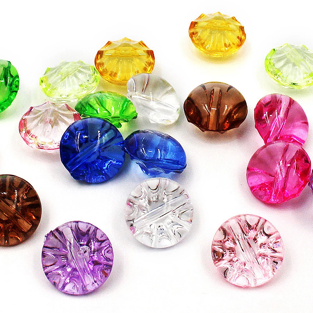 

50pcs Accessories for Clothing Jackets Hats Jeans DIY Adorable Clothes Button Sewing Yellow Craft Child Clothes Eco Friendly