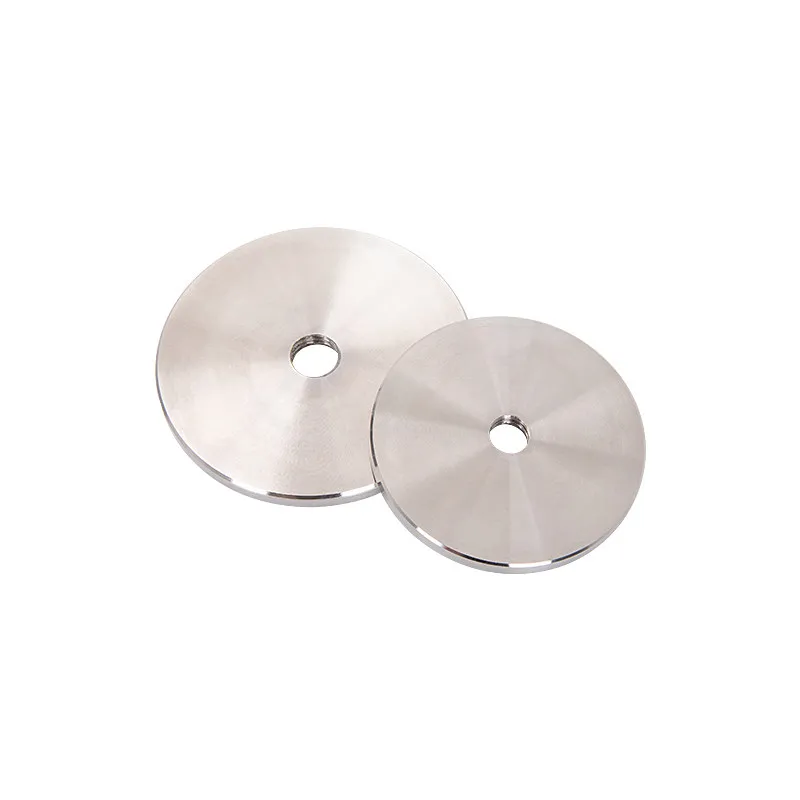 304 stainless steel advertising nail string hole piece decorative nail through-hole piece mirror nail glass fixing nut M4~M12