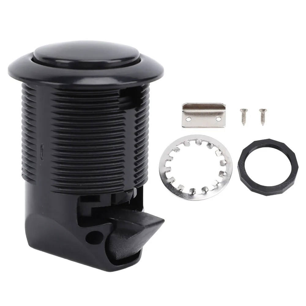 

Замок для шкафа с плавным нажатием кнопки, минималистичный, без ключа, встраиваемый, повышенной безопасности, для караванов