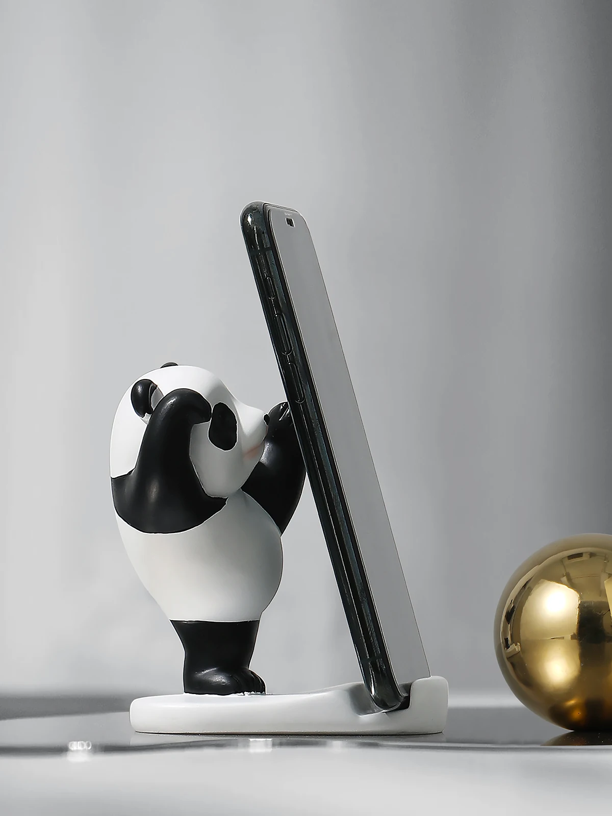 Cute Panda Accessories Desktop Phone Stand Office Good Items Practical Creative Decorations Birthday Gifts