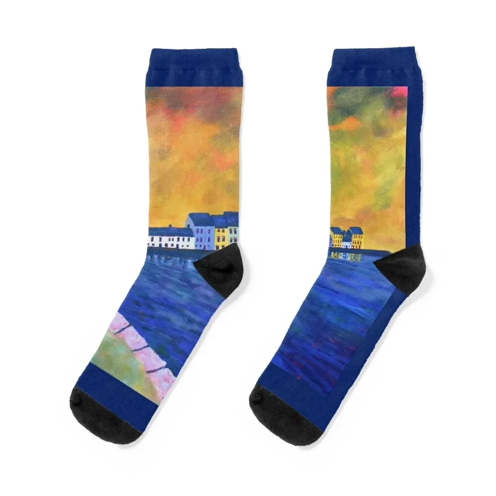 

The Long Walk, Galway (Ireland) Socks anime new year sports and leisure Antiskid soccer Women Socks Men's