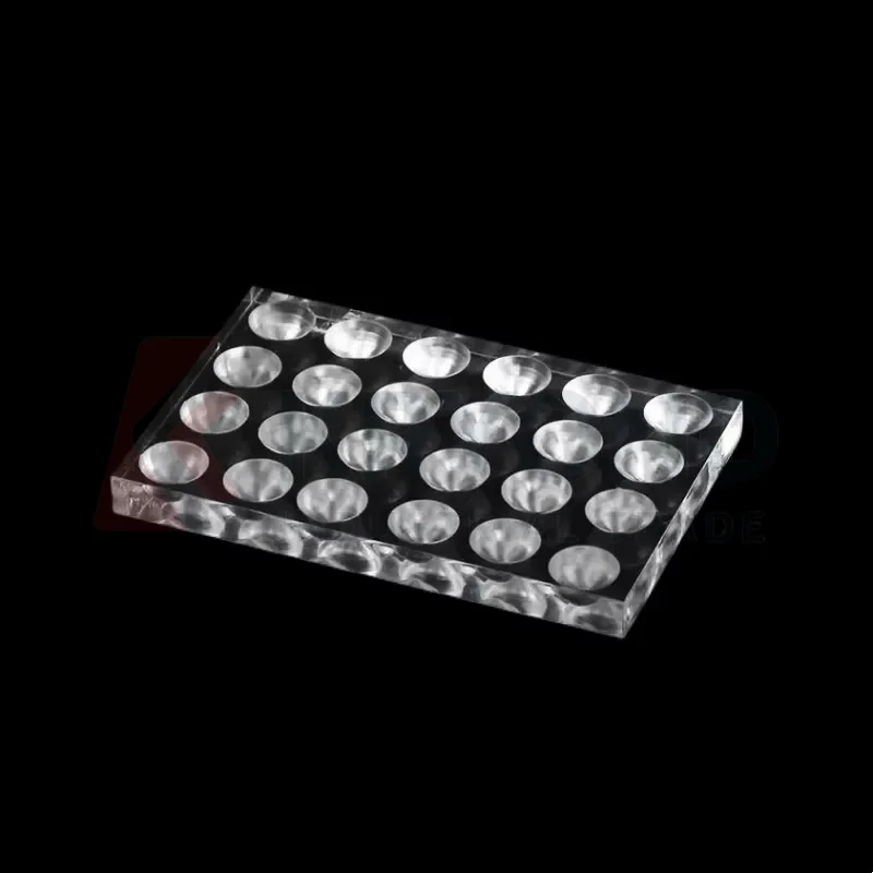 Plexiglass Hemagglutination Plate Acrylic PMMA 12 20 24 48 Well Blood Clotting Test Laboratory Diagnostic 1EA Durable Reusable