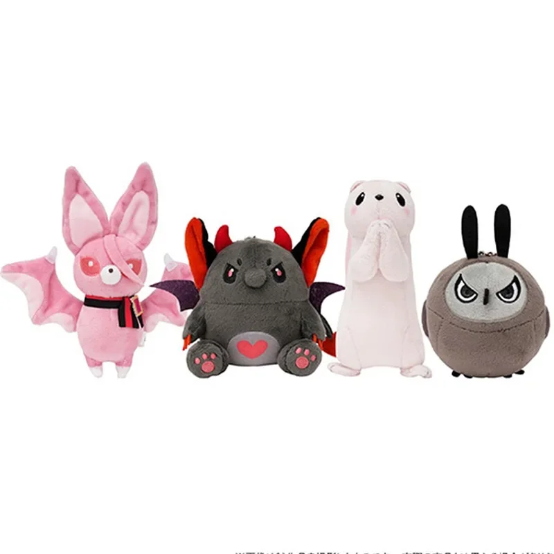 

Game Nu: Carnival Theme Cute Bat Monster Soft Plush Stuffed Cotton Doll Toys Pendant Keychain Cosplay Xmas Gift