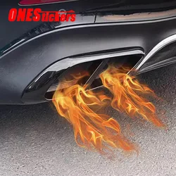 Car Accessories Muffler Exhaust Pipe Tail Cover Trim For Mercedes Benz E Class W214 E260 E300 CLE Coupe C236 CLE260 2024 2025