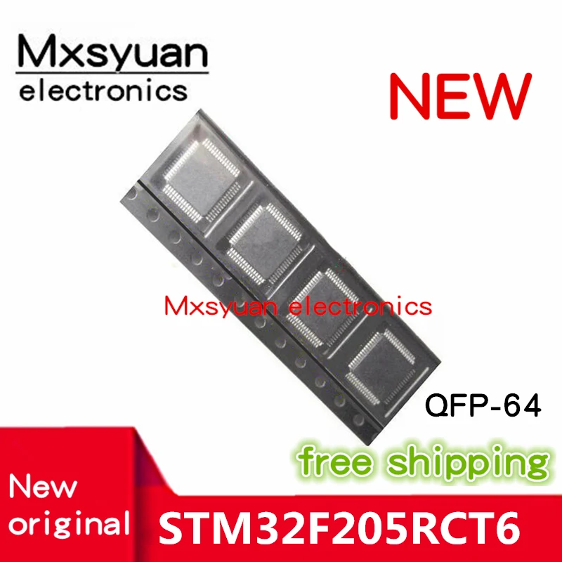 5PCS~50PCS/LOT New original 32F205RCT6 32F205RCTB STM32F205RCT6 STM32F205RCT6TR  LQFP64 Arm Cortex-M3 32-bit microcontroller MCU