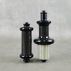 R37 Road Bike Carbon Hub, Front 84g Rear 218g, Superlight, Straight Pull, Road Hub Include the Quick Release Skewers