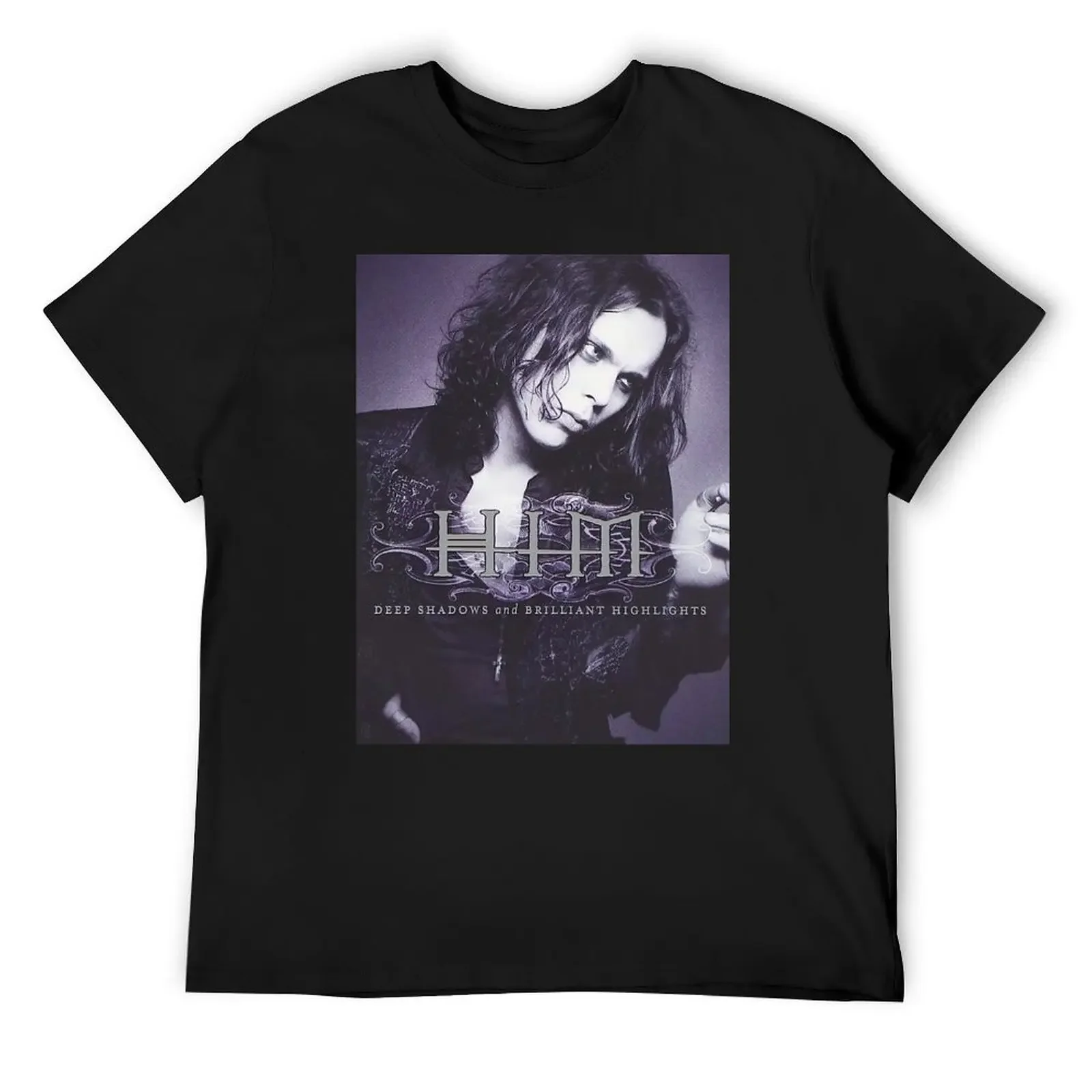 Him band deep shadows and brilliant highlights cover Heartagram Ville Valo T-Shirt