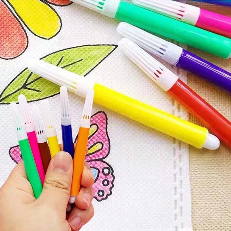 Double Sided Graffiti Bag Non-woven with Markers Early Childhood Education Children Painting Toys Kids Puzzle Drawing Toys TMZ