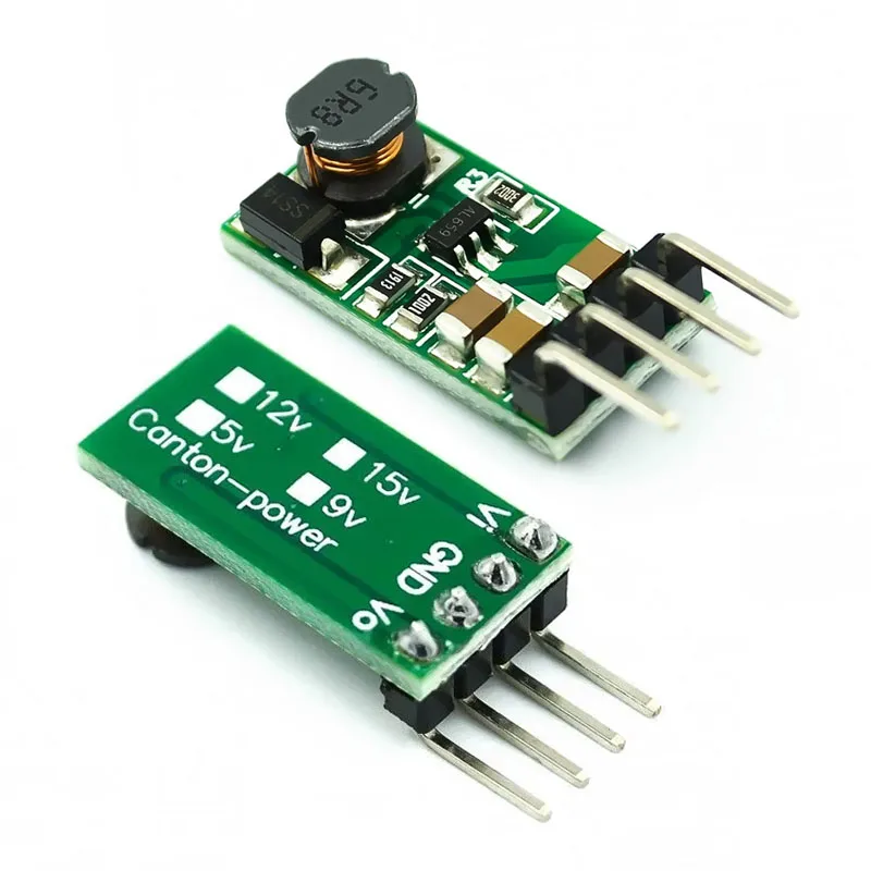 Ultra-Compact DC-DC Boost Converter Module - Step-Up 3.3V/3.7V/4.5V/5V to 12V for Smart Home & DIY Electronics
