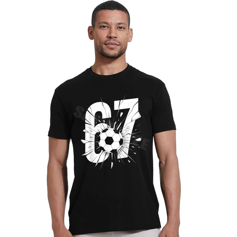 67 كرة القدم ستة سبعة 6 7 ميمي كرة السلة 67 الأولاد موضة تي شيرت Y2k الرياضة قائلا المحملة أبناء عيد ميلاد الجدة هدية قصيرة الأكمام