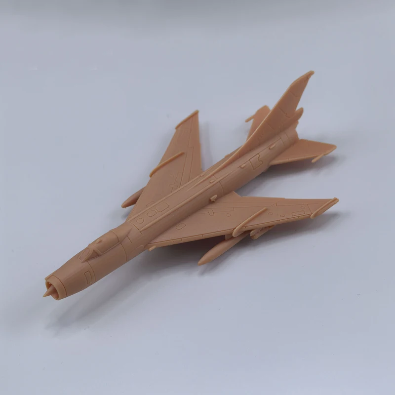 2PCS 1/144 1/350 Scale Su-7BKL Fighter-Bomber Model 3D Printed Combat Aircarft no Landing Gear Static Airplane Display Ornaments