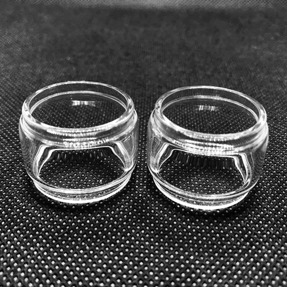 10 buah tabung kaca gelembung bening cangkir Mini untuk tangki Zeus Sub Ohm suku cadang perbaikan Aksesori