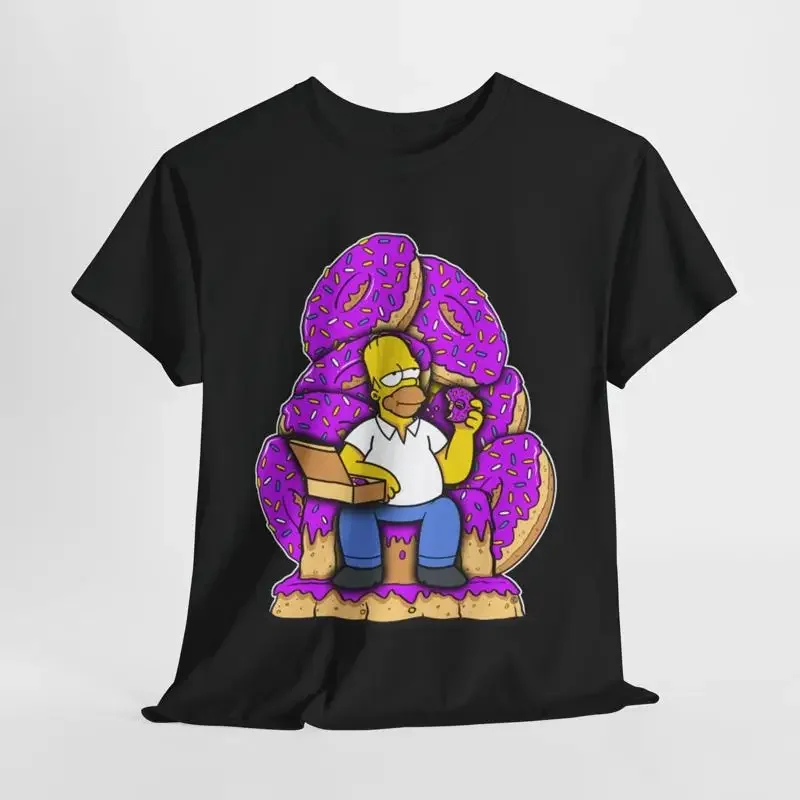 Homer the Iron Throne Mens Women Funny T Shirt Urban Street