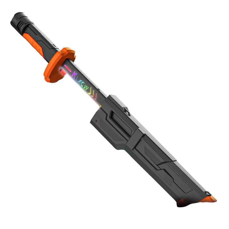 الملونة غاسل متوهجة ألعاب السيف مع شرارة والدخان تأثير ضوء السيف الاطفال ألعاب جنسية أضواء LED الخيال العلمي لعبة قابلة للتمديد