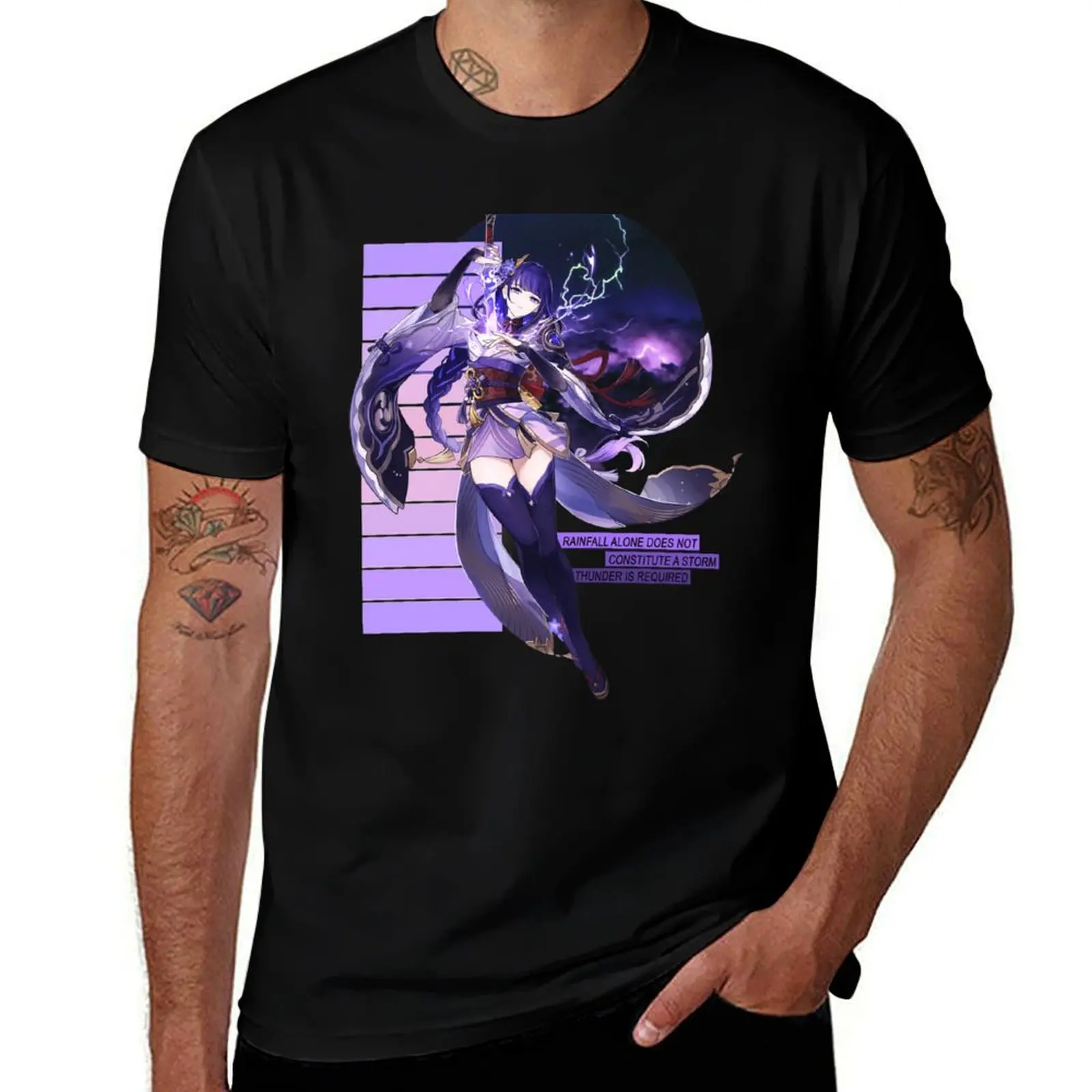 Raiden Shogun T-Shirt Quick Dry Training Short Sleeve Tee