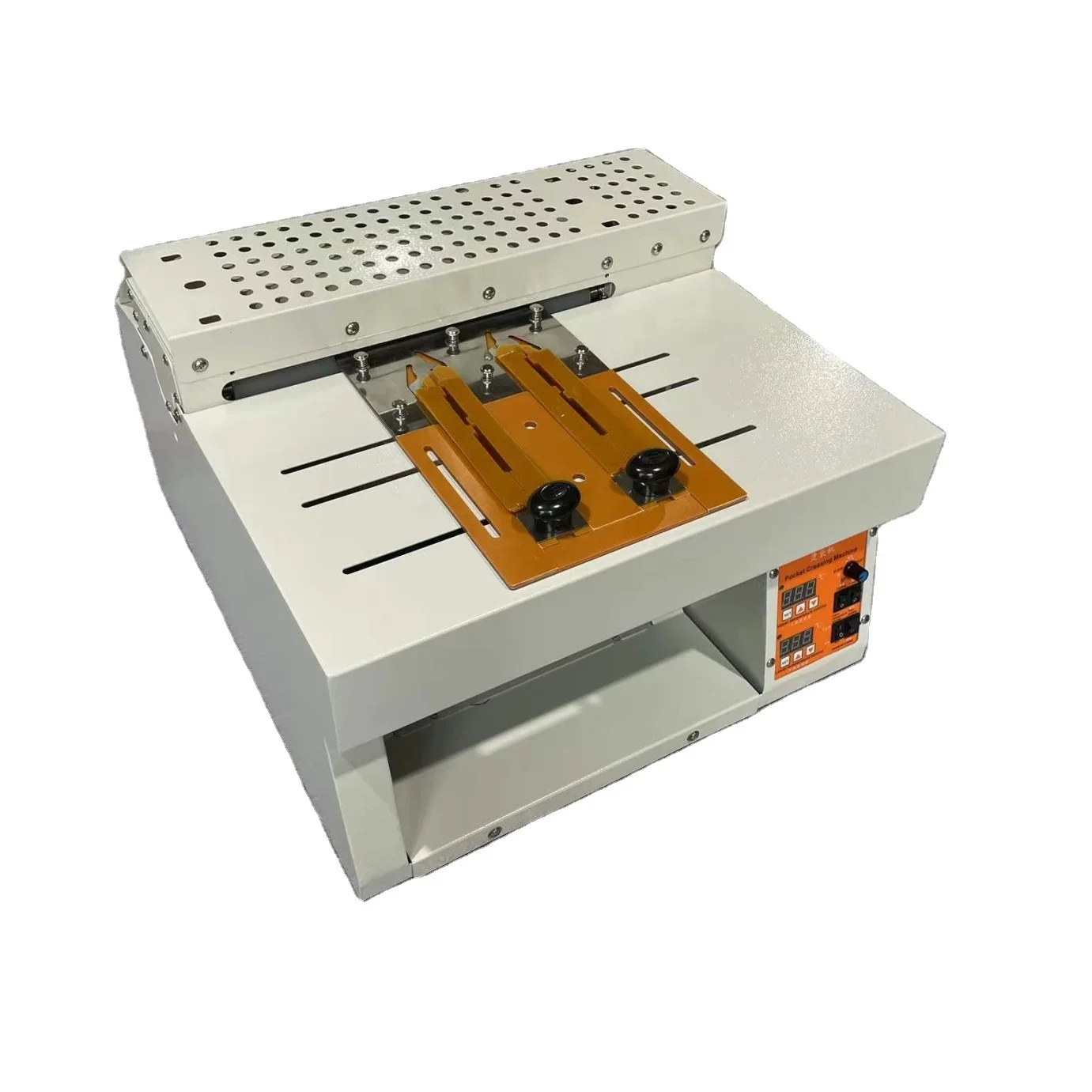 Double Head  Shirt Jean Pocket Creasing Machine