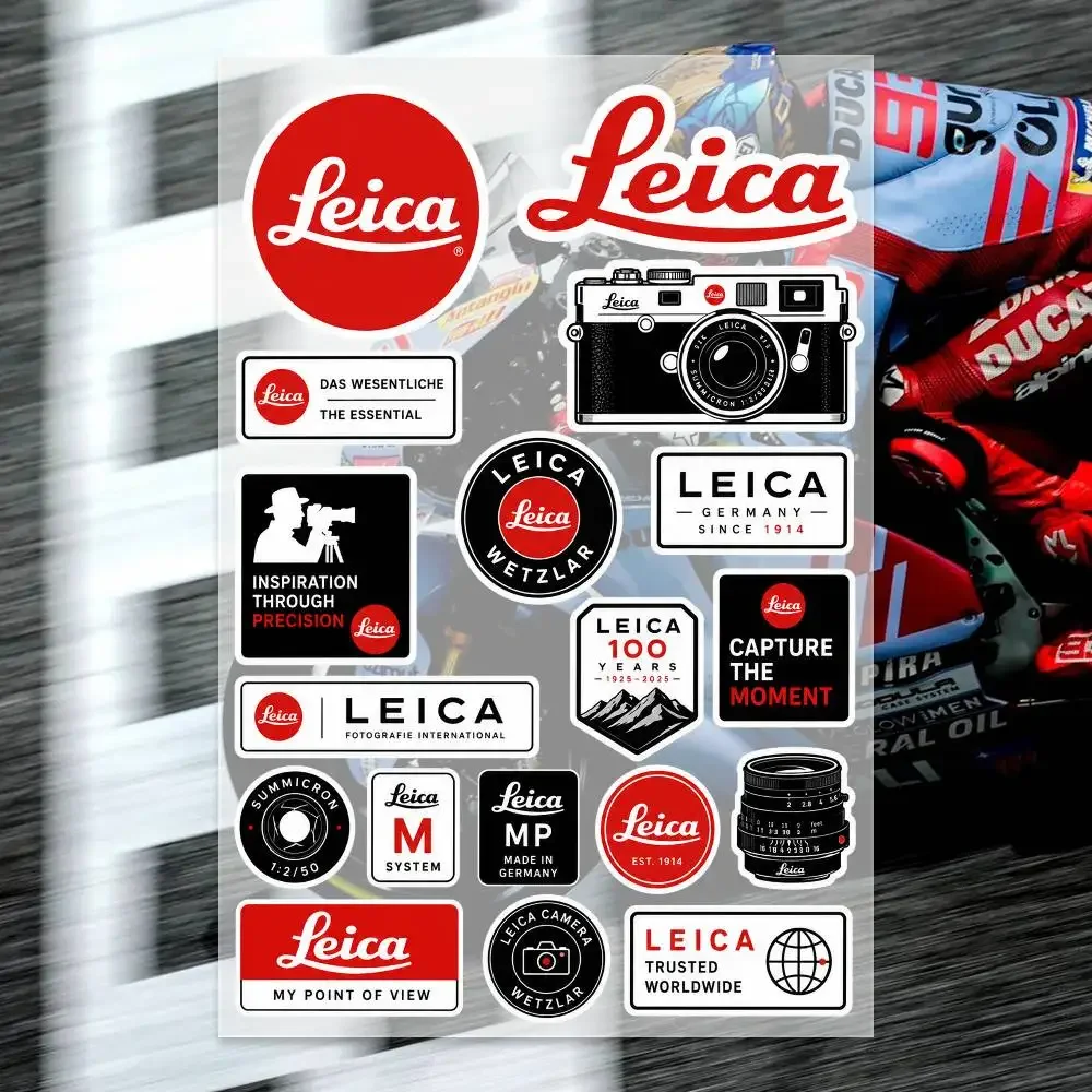 L-Leica Japanese Motorcycle Sticker Suitable for Motorcycle Body Reflective Car Sticker Helmet Decal