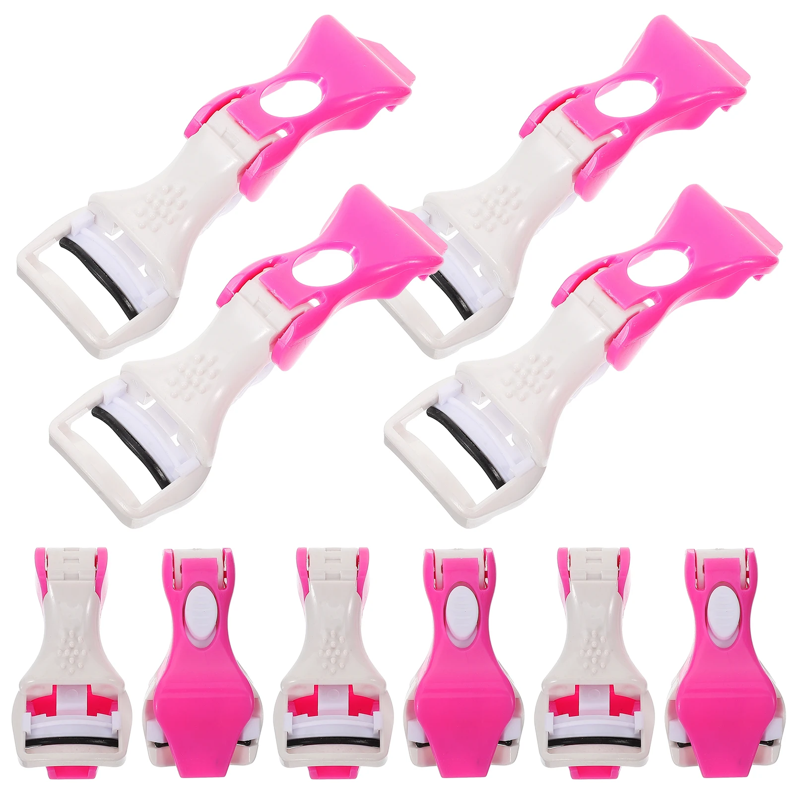 10 szt. Zalotek do rzęs, solidna konstrukcja, łatwe uchwyty dla wygodnego podkręcania, przenośne narzędzie do rzęs, prezent dla kobiet, niezbędny element makijażu.