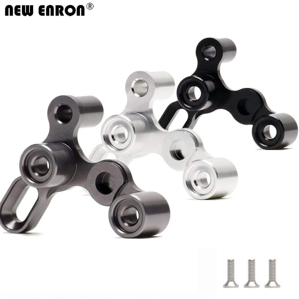 NEW ENRON Alloy Motor Plate & Link Mount & Steering Link 23 C10 D4 Upgrade Parts For RC 1/8 ARRMA Kyosho Motorcycle Honda NSR500