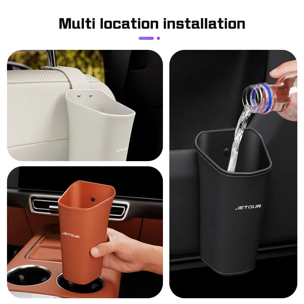 

For Chery Jetour T1 T2 X70 X70SM X90 X95Pro Car Door Storage Bin,Cup Holder Box,Seat Back Umbrella Bucket Trash can Accessories