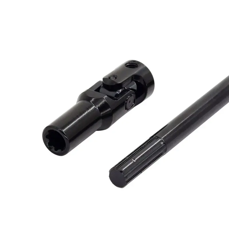 B05C-Universal Joint Drive Shaft Kit Stainless Steel Suitable For 1/10 LCG RC Crawler Type RC Car Accessories Upgrade Black