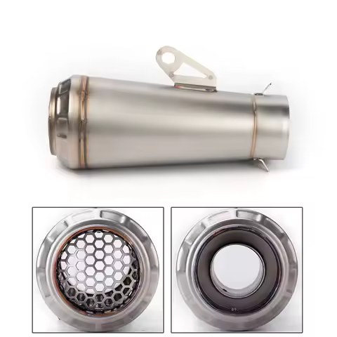 Universal Motorcycle Exhaust Muffler DB Killer GP Motocross Escape Silencer For Yamaha R1 R3 R6 CBR1000RR MT07 09 Z1000