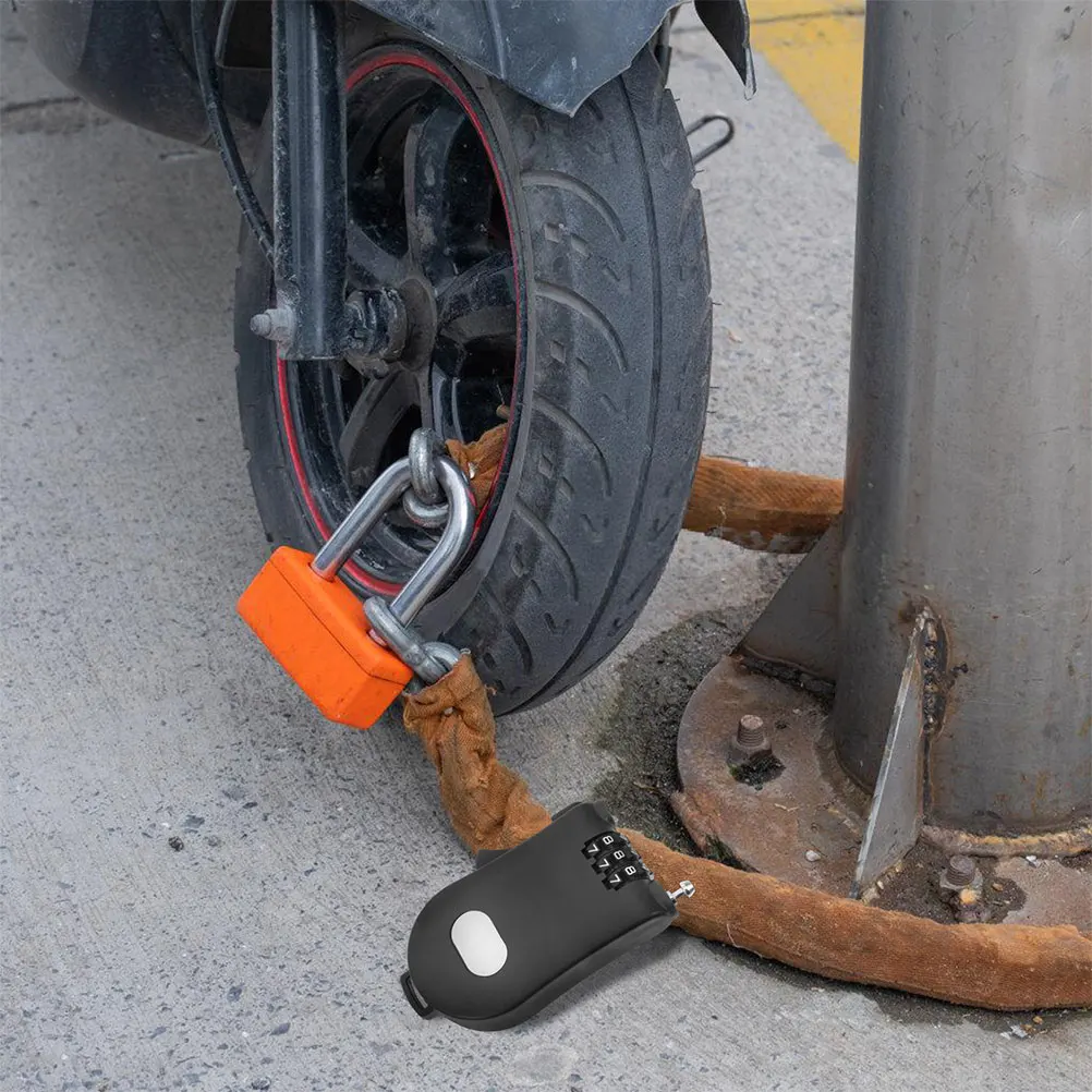 

2Pcs Retractable Security Cable Lock Adjustable Long Cable Lock Stroller Snowboard Bike Anti-Theft Rider Locking