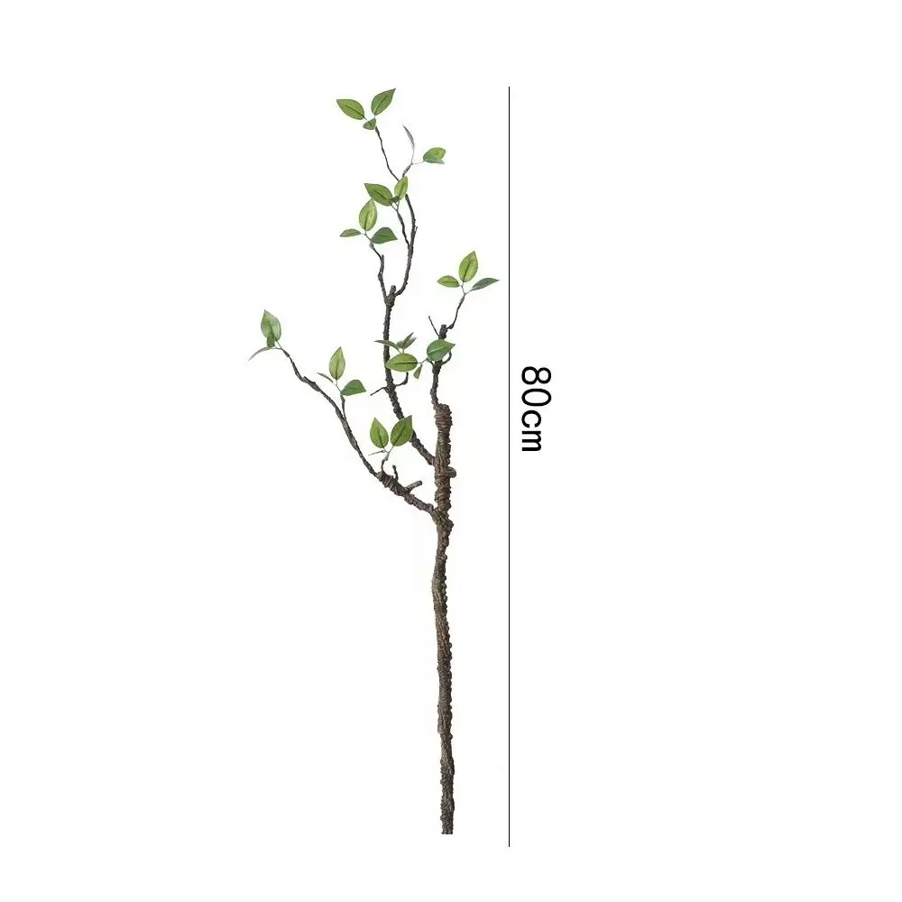 Plastic Artificial Trees Dead Branches Handmade Soft Artificial Green Plants DIY Non-Fading Fake Plant Wedding Party