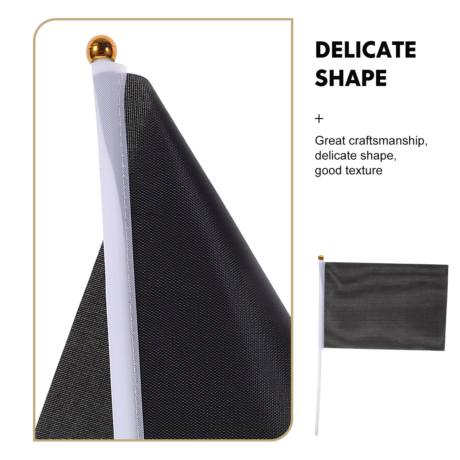 50 قطعة أعلام صغيرة فارغة يده Diy بها بنفسك للمدرسة الرياضة مهرجان الديكور بلون اليد يلوحون أعلام كرنفال #5