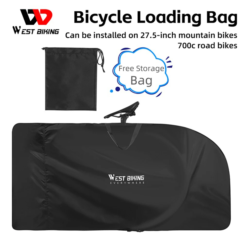 Mountain Bike Carry Bag for 26-27.5Inch Portable Cycling Bike MTB 700C Travel Bicycle Accessories Bicycle Transport Storage Case