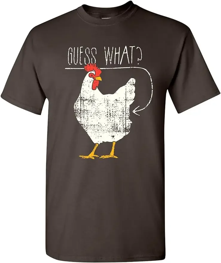 Guess What? Chicken Butt! Basic Cotton T-Shirt wholesale cheap t shirts 2024 streetwear t-shirts