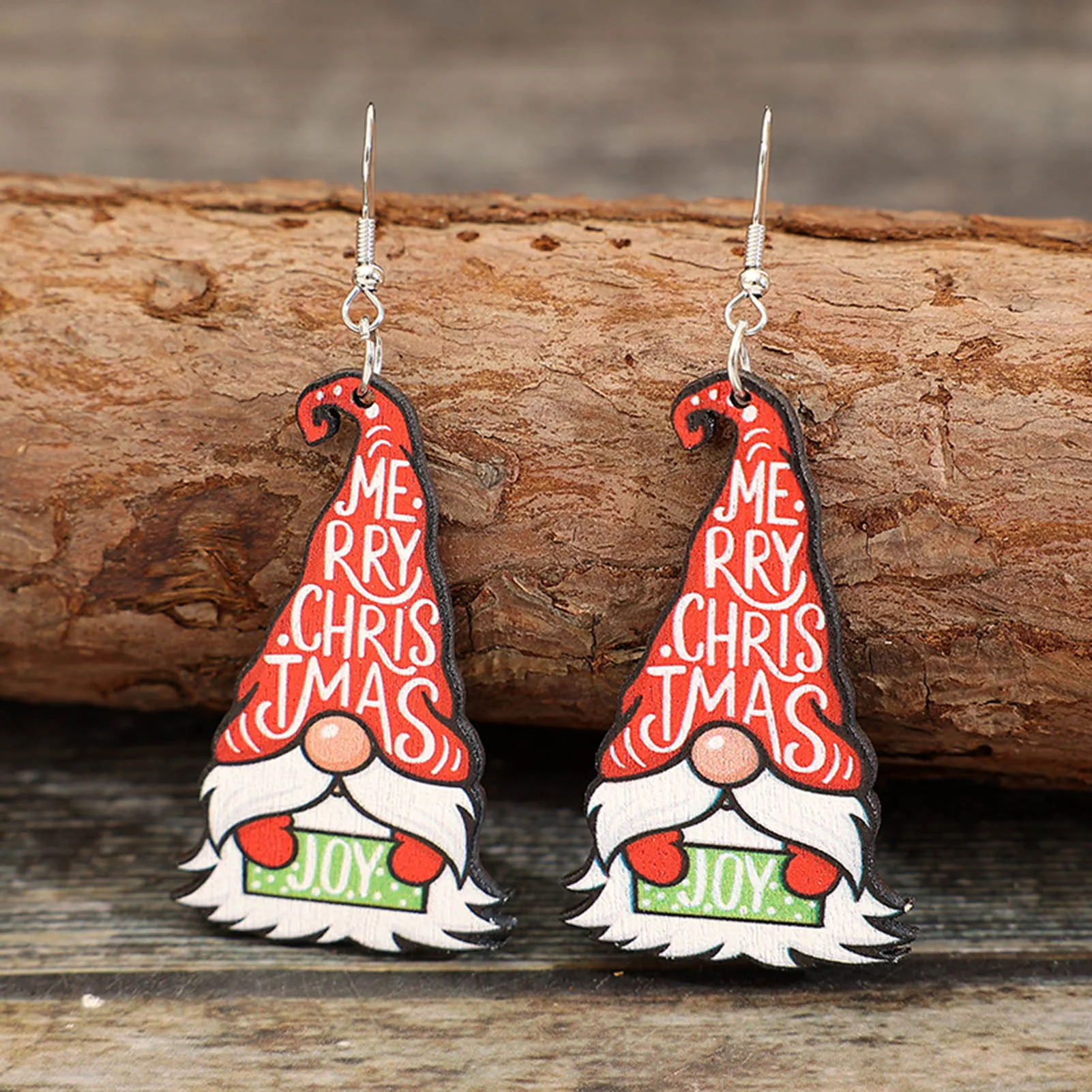 Christmas Dangle Earrings Lightweight Leather Earrings Bulk Gnome Earrings for Christmas Party Decorations