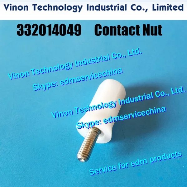 

333014035 Contact Nut Lower, 333014035 Contact Support Lower, Set Nut+Support+Contact used for AgieCharm illes CUT20, CUT30