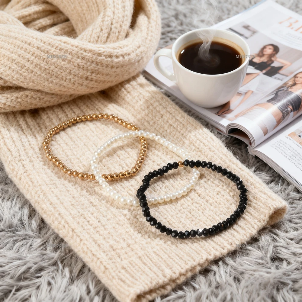 Set Di Braccialetti Da Donna Multiuso In 3 Pezzi, Perfetti Per Feste Quotidiane E Occasioni Speciali Come Regalo Perfetto Per Donne E Ragazze