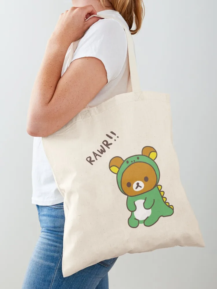 Rilakkuma Rilakkuma Dino Dragon Costume Tote Bag woman shopping bag canvas tote shopping bag