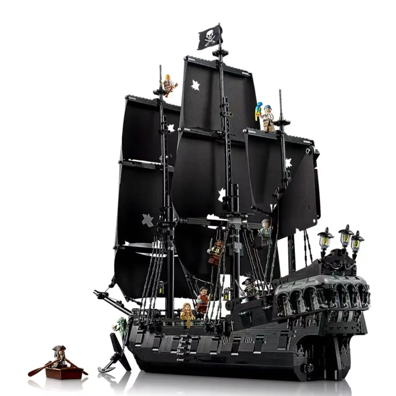 DIY The  Corsair series sailing building block toy assembly model 2862PCS Christmas gift for boys and girls