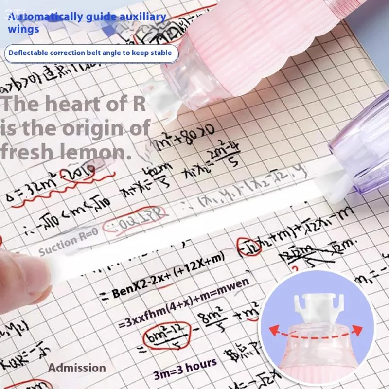 Single Set Two-Sided Tape Model Reusable Tough Plastic Scholar Essential for Fastening High Dot Pen