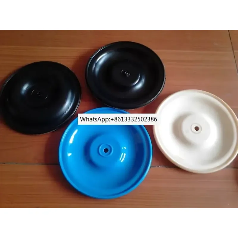 1pcs QBY DBY-15 Diaphragm Pump Replacement Parts 2pcs Black Nitrile Rubber Diaphragms and 2pcs White F46 Diaphragms