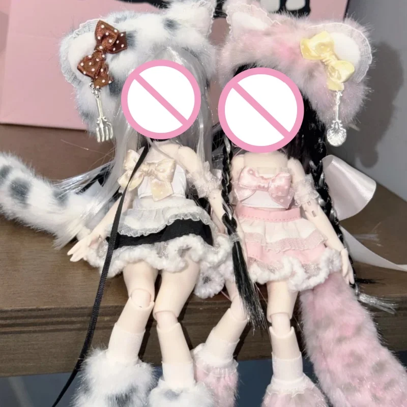 

Inedible Dolls Blind Box Lovely Kwaidan 1/8 Scale Hair Transplant Bjd Figurin Cute Spooky Rabbit Themed Doll For Collectors Gift