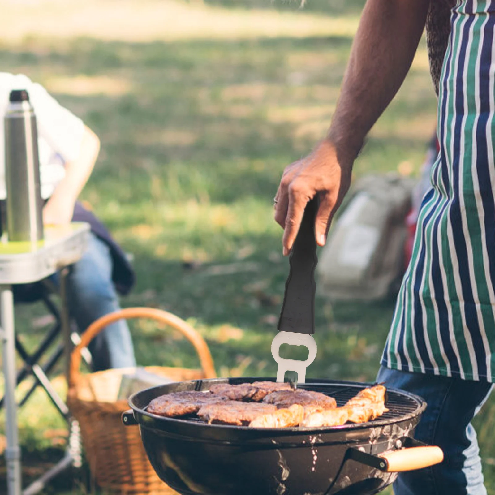 

Форма для выпечки, зажим для чаши из нержавеющей стали, кухонные гаджеты для барбекю, нескользящий зажим для тарелки, многофункциональный инструмент, открывает пивные бутылки, практичные